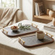 Wooden Tray Set 2 Pcs